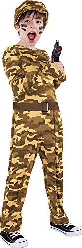 Funny Costumes - Wüstenkrieger für Kinder, Größe S (Rubie's Spain S8422-S) von Rubies