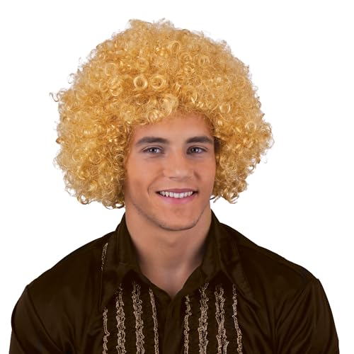 Afro Perücke Jay für Herren - Blond von Funny Fashion