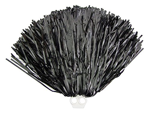 Funny Fashion Cheerleader Pompon mit Ringgriff 1 Stück Schwarz Funny Fashion Cheerleader Pompon mit Ringgriff 1 Stück Schwarz von Funny Fashion