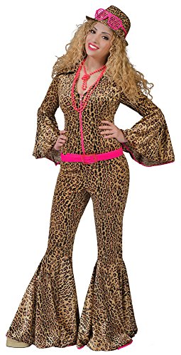 Jumpsuit Panter Wild Katzen Kostüm Damen Gr. 36 38 von Funny Fashion