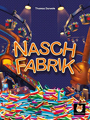 Asmodee | Funny Fox | Naschfabrik | Familienspiel | Kartenspiel | 2-4 Spieler | Ab 8+ Jahren | 15+ Minuten | Deutsch von Funnyfox