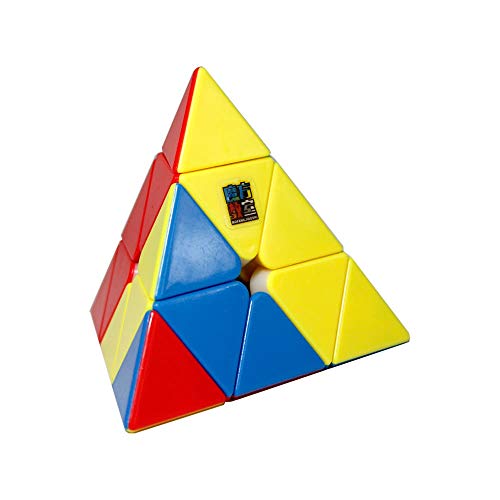FunnyGoo MoYu Cubing Classroom Mofang jiaoshi Meilong 3x3 Pyramide Pyraminx Dreieck Magic Cube Twist Spielzeug Stickerless von FunnyGoo