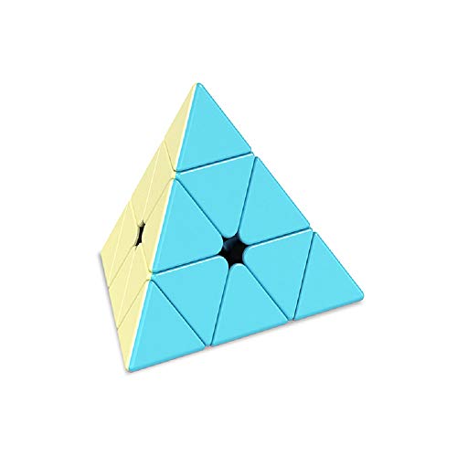 FunnyGoo MoYu Cuing Klassenzimmer Mofangjiaoshi MFJS Meilong Macaron Serie 3x3 Pyraminx, Pyramid Puzzle Würfel Pyramix Triangle Magic Cube von FunnyGoo
