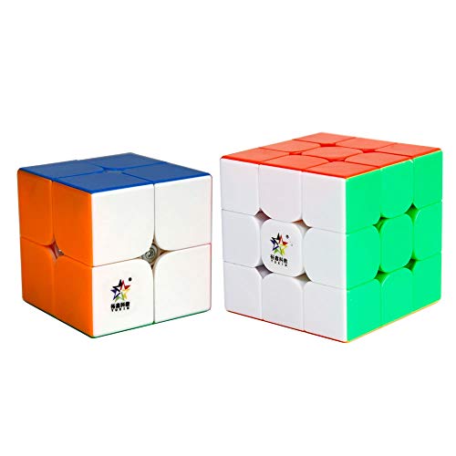 FunnyGoo YuXin Little Magic Bundles mit 2x2 + 3x3 Puzzle Cube Stickerless von FunnyGoo