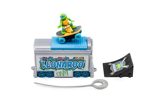 Teenage Mutant Ninja Turtles | Leonardo Switch Kick U-Bahn-Launcher | TMNT Actionfigur Classic Edition, Alter 3+ Geschenke & Spielzeug Teenage Mutant Ninja Turtles | Leonardo Switch Kick U-Bahn-Launcher | TMNT Actionfigur Classic Edition, Alter 3+ Geschenke & Spielzeug von TEENAGE MUTANT NINJA