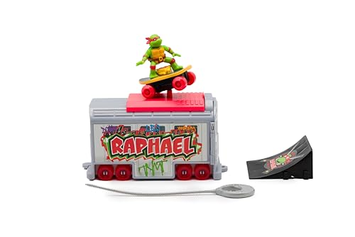 TEENAGE MUTANT NINJA TURTLE | Raphael Switch Kick Subway Launcher | TMNT Action Figure Classic Edition, Ages 3+ Gifts & Toys von Teenage Mutant Ninja Turtles