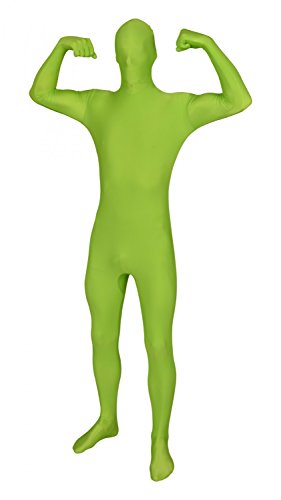 Funsuits Original Ganzkörperanzug Anzug Suit Kostüm Gr. S/M/L/XL/XXL - leuchtend grün [S] von Funsuits