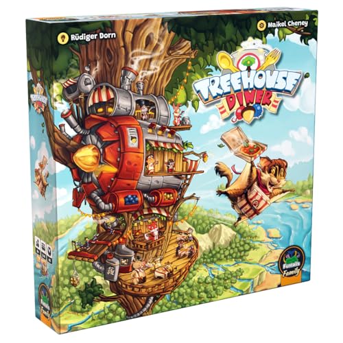 Funtails FTGTHD01 Treehouse Diner Brettspiele von Funtails