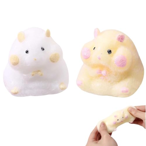 2 Stücke Squishy Hamster Spielzeug für Kinder, Anti Stress Fidget Toys,Kleine Geschenke, Stressabbau Cartoon Hamster, Kleine Geschenke für Kinder ab 6 Jahren 2 Stücke Squishy Hamster Spielzeug für Kinder, Anti Stress Fidget Toys,Kleine Geschenke, Stressabbau Cartoon Hamster, Kleine Geschenke für Kinder ab 6 Jahren von Funtery
