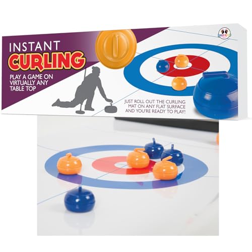 Mini Tabletop Curling Game - Spaß für alle Altersgruppen! Mini Tabletop Curling Game - Spaß für alle Altersgruppen! von Funtime Gifts