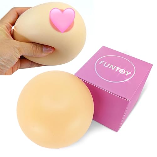 SO Funny Stress Squeeze Ball Spielzeug Stressabbau Ball Tricky Toys (groß) von Funtoy