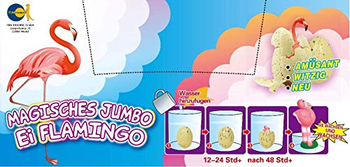Magisches Jumbo Ei Flamingo von Fun Trading