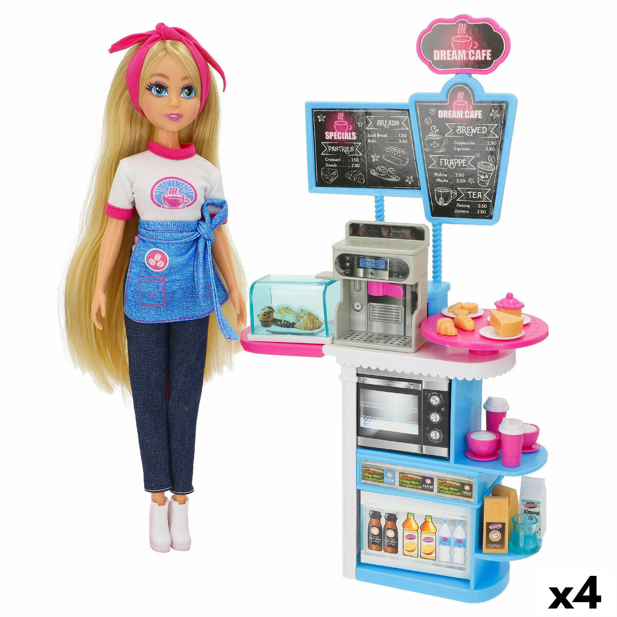 Puppe Funville DREAMEEZ 8 x 30 x 4 cm (4 Stück) von Funville