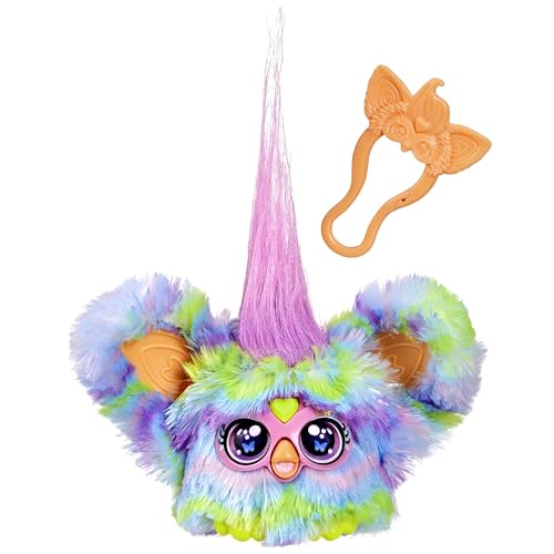 Furby Furblets Swee-Dee Frühling Mini-Plüschspielzeug – lustiges, sprechendes Kuscheltier für Kinder von Furby