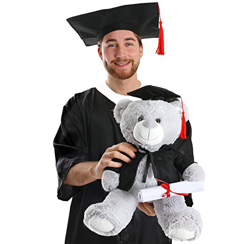 FURRY PLANET TOYS Großer Teddybär zum Abschluss, Geschenk für Sie und Ihn, großer süßer Bär mit Schriftrolle, Bademantel und Hut FURRY PLANET TOYS Großer Teddybär zum Abschluss, Geschenk für Sie und Ihn, großer süßer Bär mit Schriftrolle, Bademantel und Hut von Furry Planet Toys