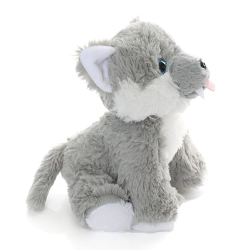 Furry Planet Toys Wolf Plüschtier Tierreich 21cm niedlichen Cuddley Zoo Dschungel Wald Farm von Furry Planet Toys