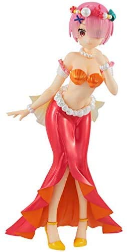 Furyu Re:Zero Ram Mermaid Sirene Fairy Tale Series SSS Figure Starting Life in Another World, 21 cm von Furyu