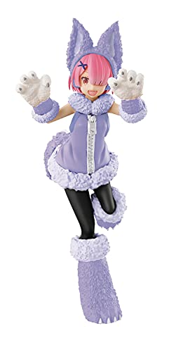 Good Smile Company FR95435 Re:Zero - Starting Life in a New World: SSS Wolf & Seven Kids Ram PVC-Figur, Mehrfarbig von Furyu