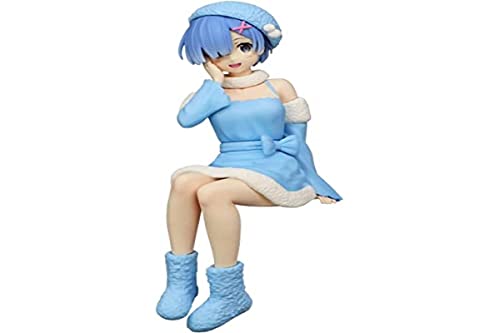 Furyu Re:Zero Noodle Stopper PVC Statue Rem Snow Princess 14 cm von Furyu