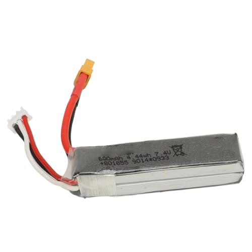 Fussbudget 600 MAh Lithium-Akku für XK K130, Leichter Multi-Schutz-Akku-Ersatz für WLtoys XK K130 600 MAh 45C 2S Fussbudget 600 MAh Lithium-Akku für XK K130, Leichter Multi-Schutz-Akku-Ersatz für WLtoys XK K130 600 MAh 45C 2S von NIZUUONE