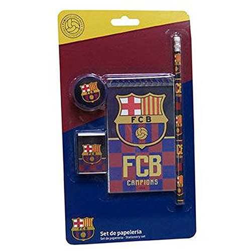 Futbol Club Barcelona – Set Schreibwaren 4-teilig (CYP Imports gs-405-bc) von Futbol Club Barcelona