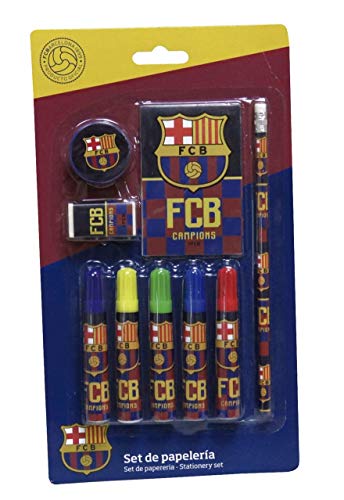 Futbol Club Barcelona – Set Schreibwaren 9-teilig (CYP Imports gs-408-bc) von Futbol Club Barcelona