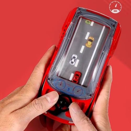 Fuuxtci Tragbares Autorennspiel - Fahrsimulator Spielzeug - Interaktives Duellspiel Konsole Für Kinder Ab 3 Jahren von Fuuxtci