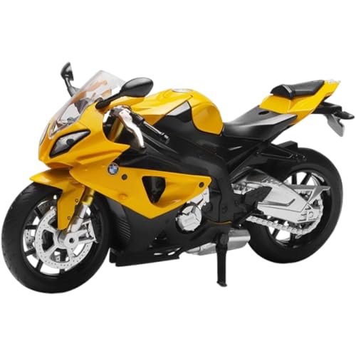 Fuwraixis 1/12 Legierung Motorrad, S1000 RR Motorrad Modell, Legierung Druckguss Rennwagen Spielzeug, Sammlermodell, für Jungen, Erwachsener als Geschenk von Fuwraixis