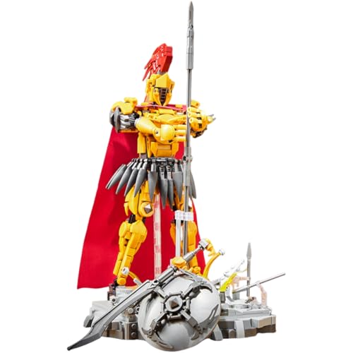 Fuwraixis 878 Stück Spartan Warrior Bauklötze, Vintage-Ritter-Bauspielzeug, Mit Waffen und Requisiten Zubehör, Exquisite Geschenkbox, Geschenk für Kinder ab 8 Jahren Fuwraixis 878 Stück Spartan Warrior Bauklötze, Vintage-Ritter-Bauspielzeug, Mit Waffen und Requisiten Zubehör, Exquisite Geschenkbox, Geschenk für Kinder ab 8 Jahren von Fuwraixis