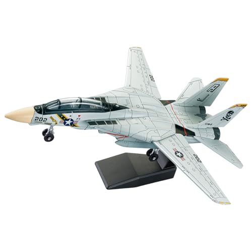 Fuwraixis F-14 Kämpfer Bausteine, Kampfflugzeuge Bauklötze Modelle, Sammelspielzeug für Jungen, Flugzeug Dekorationen, Geschenke für Kinder und Erwachsene ab 3 Jahren von Fuwraixis