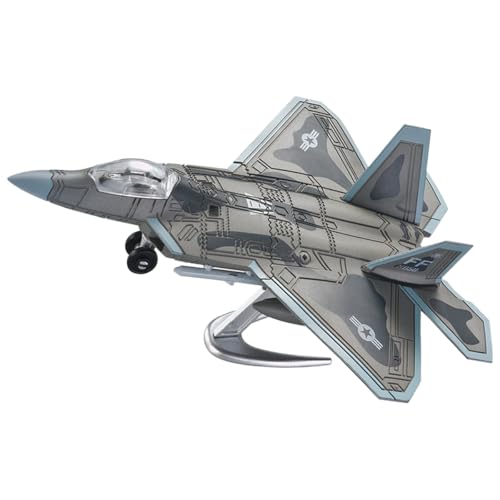 Fuwraixis F-22 Kämpfer Bausteine, Tarnkappenjäger Bauklötze Modelle, Sammelspielzeug für Jungen, Flugzeug Dekorationen, Geschenke für Kinder und Erwachsene ab 3 Jahren von Fuwraixis