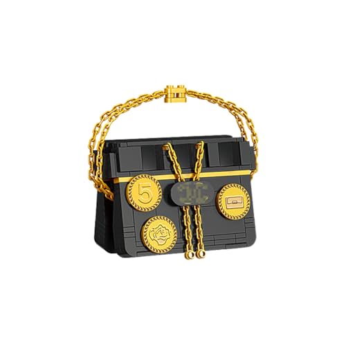 Fuwraixis Handtasche Bauklotzspielzeug,DIY-Montage Bausteinmodell,Decorative Model for Placing Objects,Lernspielzeug für Mädchen,Sammlergeschenk für Mädchen von 6-14 Jahren,169 Blöcke Fuwraixis Handtasche Bauklotzspielzeug,DIY-Montage Bausteinmodell,Decorative Model for Placing Objects,Lernspielzeug für Mädchen,Sammlergeschenk für Mädchen von 6-14 Jahren,169 Blöcke von Fuwraixis