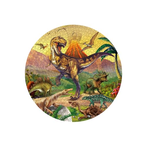 Fuwraixis Kinder-Bodenpuzzle, Dinosaurier, 1000 Teile, Rund, Realistisch, Puzzle, 1 Set, 1000 Teile, 1 Puzzle, 7 Jahre und lter Fuwraixis Kinder-Bodenpuzzle, Dinosaurier, 1000 Teile, Rund, Realistisch, Puzzle, 1 Set, 1000 Teile, 1 Puzzle, 7 Jahre und lter von Fuwraixis