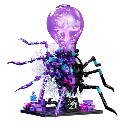 Fuwraixis Spider Mecha Block Spielzeug, Cyborg Insekt Block Set, Kinder Lernspielzeug, Kreative Sammlung Dekorationen, Geschenke für Kinder ab 8 Jahren, 573 Stück von Fuwraixis