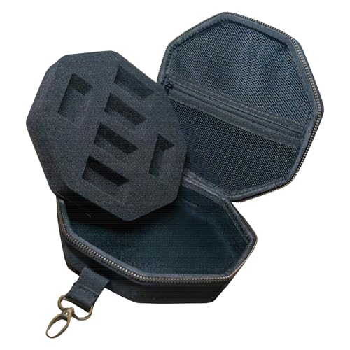 FUZI GAMES DND Würfelbrett Würfelspiel Zubehör - Rund Würfel unterlage - Dice Tray mit filzunterlage bis Dungeons and Dragons, Kniffel, Würfelpoker | Aufbewahrungsbox bis würfel FUZI GAMES DND Würfelbrett Würfelspiel Zubehör - Rund Würfel unterlage - Dice Tray mit filzunterlage bis Dungeons and Dragons, Kniffel, Würfelpoker | Aufbewahrungsbox bis würfel von Fuzi Games