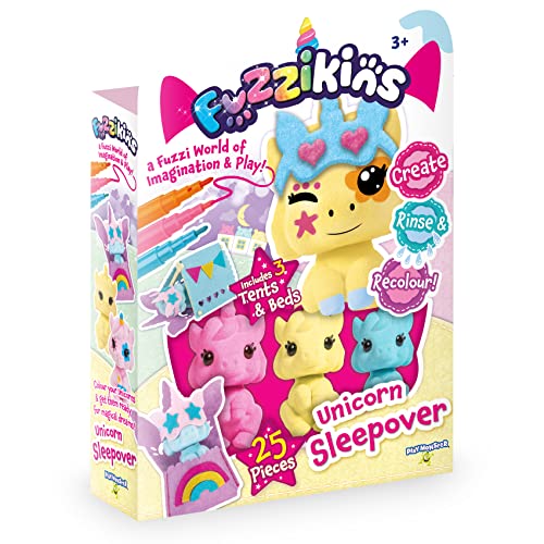 Fuzzikins Color and Wash Unicorn Übernachtungs-Set FF009, Mehrfarbig, 18,5 x 5,5 x 25,2 cm Fuzzikins Color and Wash Unicorn Übernachtungs-Set FF009, Mehrfarbig, 18,5 x 5,5 x 25,2 cm von Fuzzikins