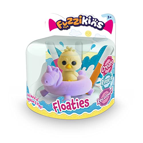 Fuzzikins Floaties Duck - Colour and Play, Water Play and Bath Toy, Multicolor von Fuzzikins