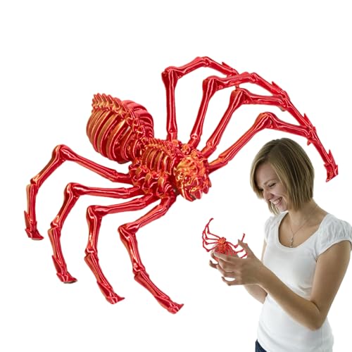 FxaumsGxuk 3D-gedrucktes Spinnenspielzeug, Gelenkspinne, 3D-gedruckte Spinnenspielzeuge mit beweglichen Gelenken, Schreibtischspielzeug für Erwachsene, Stressabbau, Schreibtischspielzeug, FxaumsGxuk 3D-gedrucktes Spinnenspielzeug, Gelenkspinne, 3D-gedruckte Spinnenspielzeuge mit beweglichen Gelenken, Schreibtischspielzeug für Erwachsene, Stressabbau, Schreibtischspielzeug, von FxaumsGxuk