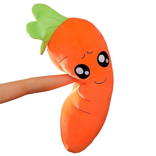 FxaumsGxuk Plüsch Karotte Spielzeug,Ostern Cartoon Karotte Plüschtier | Künstliches Karotten-Stofftier für, Mädchen, Ostergeschenke, Sofa, Stuhl, dekoratives Kissen FxaumsGxuk Plüsch Karotte Spielzeug,Ostern Cartoon Karotte Plüschtier | Künstliches Karotten-Stofftier für, Mädchen, Ostergeschenke, Sofa, Stuhl, dekoratives Kissen von FxaumsGxuk