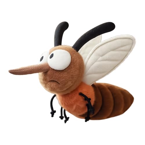 FxaumsGxuk Plüschtier - Fliegen Kuscheltiere - Mit Hautfreundlichem Anhänger Kleinkinder Kinder Mädchen Zum Geburtstag Weihnachten von FxaumsGxuk
