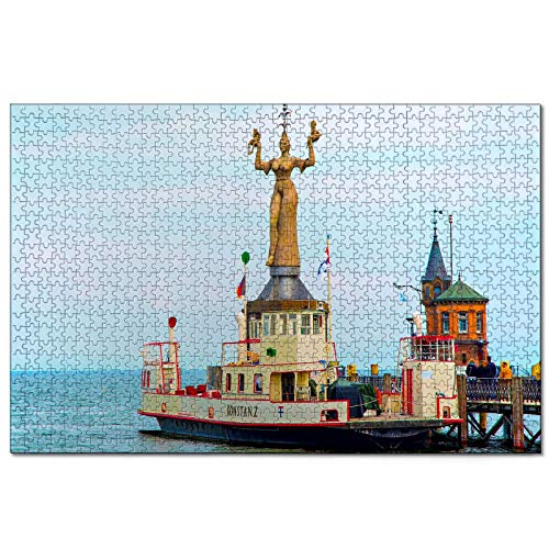Deutschland Konstanzer Hafen Konstanz 1000 Teiliges Puzzle für Erwachsene und Familien Reise Geschenk Souvenir aus Holz 30x20 Zoll Deutschland Konstanzer Hafen Konstanz 1000 Teiliges Puzzle für Erwachsene und Familien Reise Geschenk Souvenir aus Holz 30x20 Zoll von Fxdiy