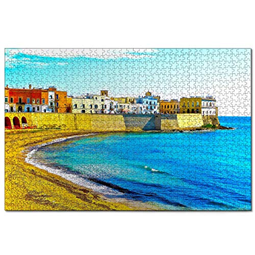 Italien Gallipoli_ 1000 Teiliges Puzzle für Erwachsene und Familien Reise Geschenk Souvenir aus Holz 30x20 Zoll Italien Gallipoli_ 1000 Teiliges Puzzle für Erwachsene und Familien Reise Geschenk Souvenir aus Holz 30x20 Zoll von Fxdiy
