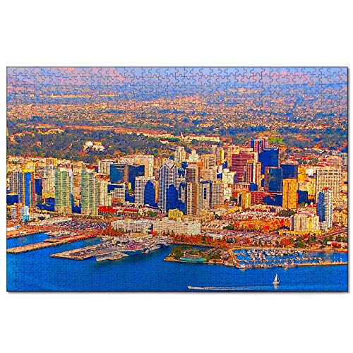 USA Amerika San Diego Kalifornien 1000 Teiliges Puzzle für Erwachsene und Familien Reise Geschenk Souvenir aus Holz 30x20 Zoll USA Amerika San Diego Kalifornien 1000 Teiliges Puzzle für Erwachsene und Familien Reise Geschenk Souvenir aus Holz 30x20 Zoll von Fxdiy