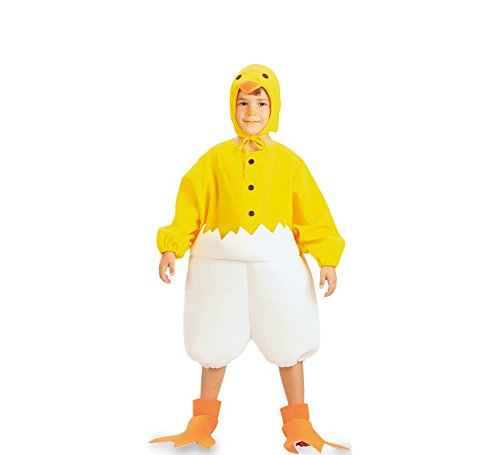 Fyasa 704656 Hühner-Kostüm für 2 bis 3 Jahre, Mehrfarbig von Fyasa