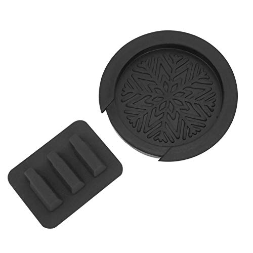 Fybida Lange Lebensdauer Guitar Mute Pad Verringern Sie den Sound Gitarren Sound Hole Buffer Schwarz, zum Spielen, Playing Accessories f¨¹r Gitarristen(Black) von Fybida