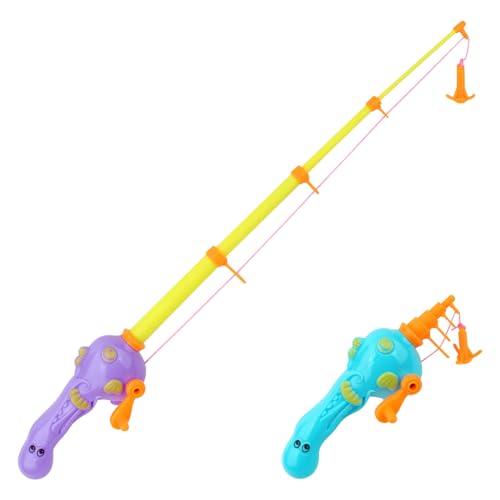 1 Stück zufällige Farbe Pool-Angelspielzeug-Spiele Sommer-Schwimmspielzeug Magnetstange Dehnbarer Tisch Badewannen-Angelspielzeug für Kleinkinder Außenpool-Wasserspielzeug für Kinder ( One Size) von Fycakly