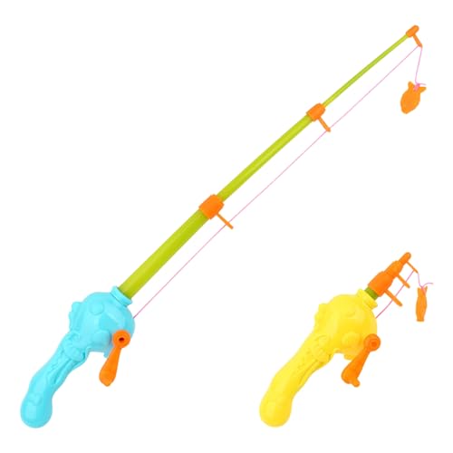 1 Stück zufällige Farbe Pool-Angelspielzeug-Spiele Sommer-Schwimmspielzeug Magnetstange Dehnbarer Tisch Badewannen-Angelspielzeug für Kleinkinder Außenpool-Wasserspielzeug für Kinder ( One Size) von Fycakly
