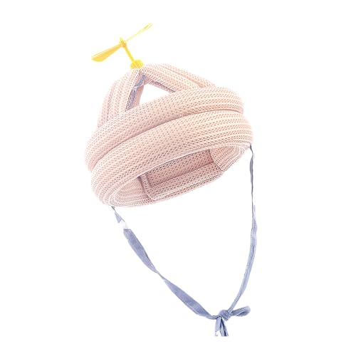 Baby-Kopfschutz, geeignet zum Krabbeln und Gehen, verstellbar, atmungsaktiv, Netzstoff, geeignet für Kleinkinder von 1 bis 3 Jahren, keine Vorsprünge usw. Geschenkidee für kinder ( Beige, 18x12cm) von Fycakly