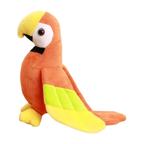 Fycakly 1 stück Von Papagei Spielzeug Tier Spielzeug Mini Papagei Statue Geeignet Für Kinder Und Mädchen ​​ Klassische Stofftiere Kinder​​ (B, A) von Fycakly