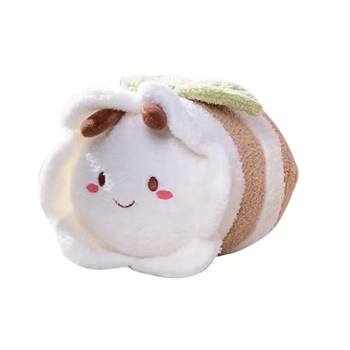 Fycakly 12-, weiche Umarmungskissen, Puppe für Kindergeburtstagsfeier, Weihnachten, Valentinstag ​​ Baby Kuscheltier Jungen​​ (White, A) von Fycakly
